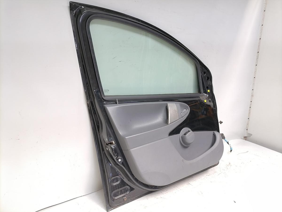 Toyota Aygo 1 original T&uuml;r vorn links 211 Schwarz 5-T&uuml;rer Rohbau Bj.2006